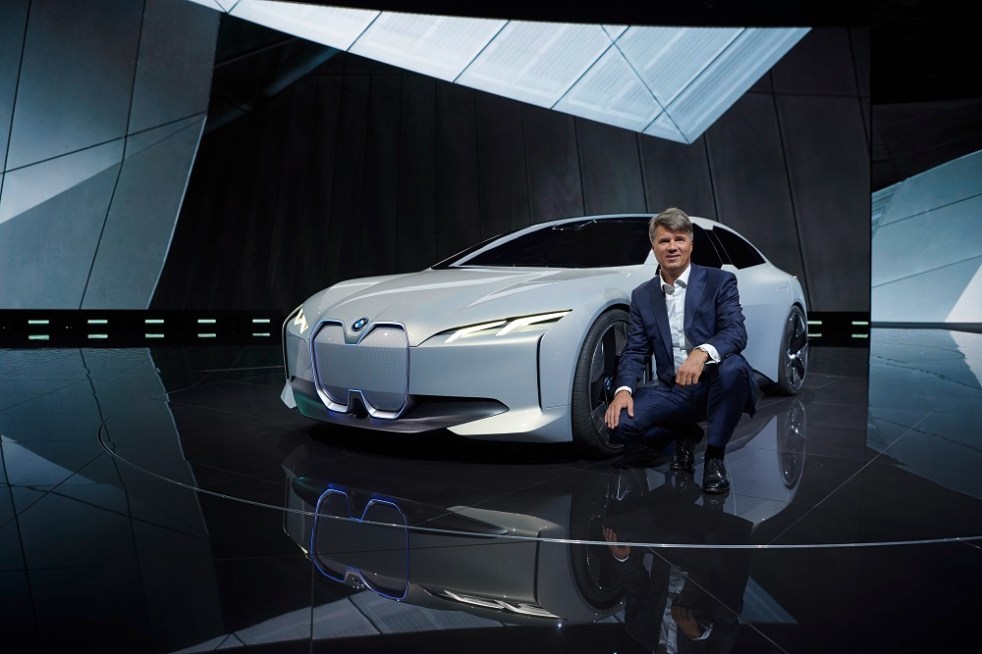 BMW i Vision Dynamics and Harald Krüger, Chairman of the Board of Management of BMW AG
