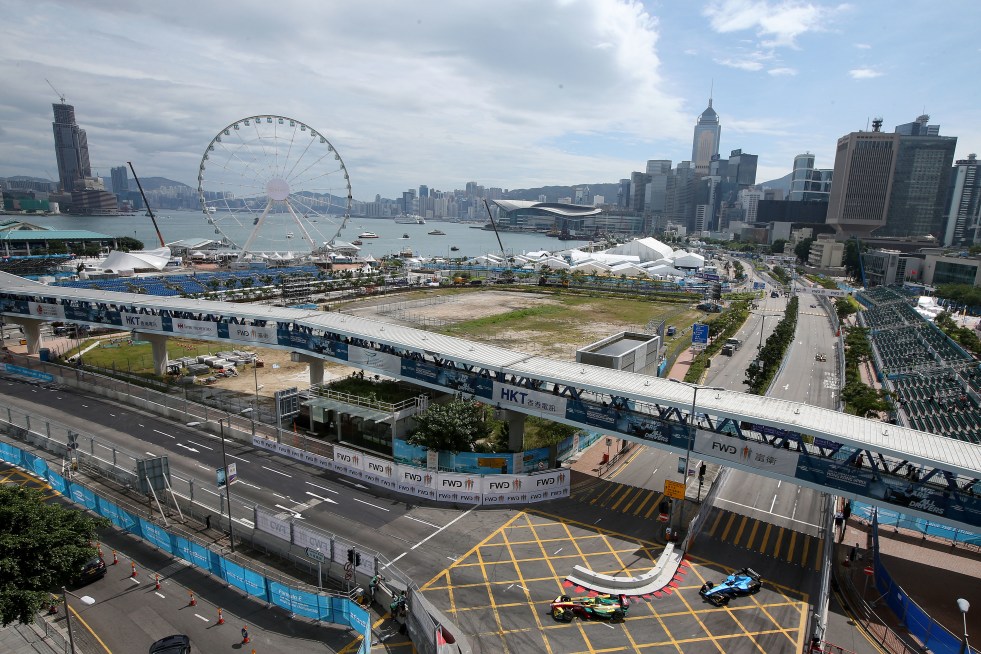 FIA Formula E, race 1 Hongkong