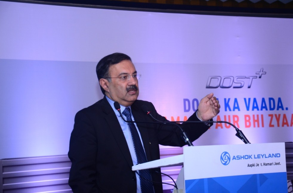 Mr. Nitin Seth, President - Light Commercial Vehicles, Ashok Leyland