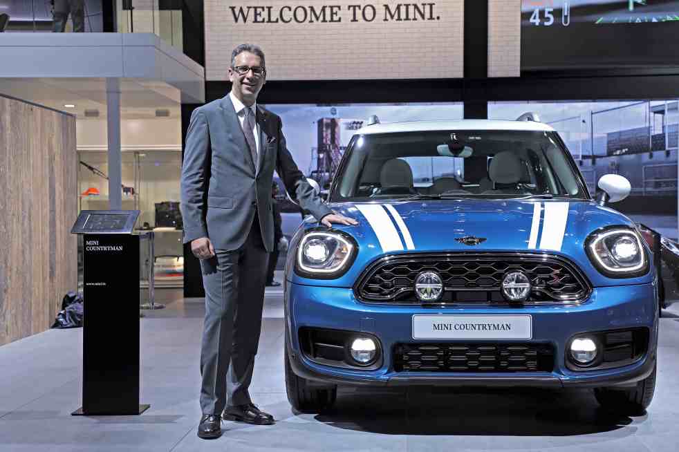 Mr. Vikram Pawah with the all-new MINI Countryman