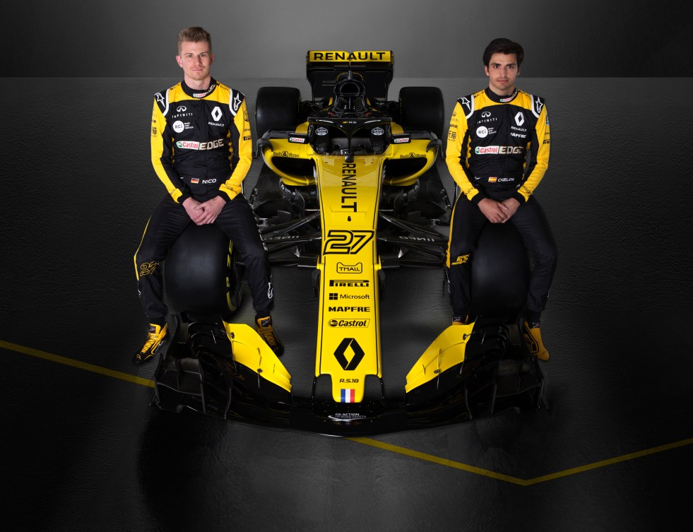 Motor Racing - Formula One Launch - Renault Sport Formula One Team R.S.18 Launch - London, England