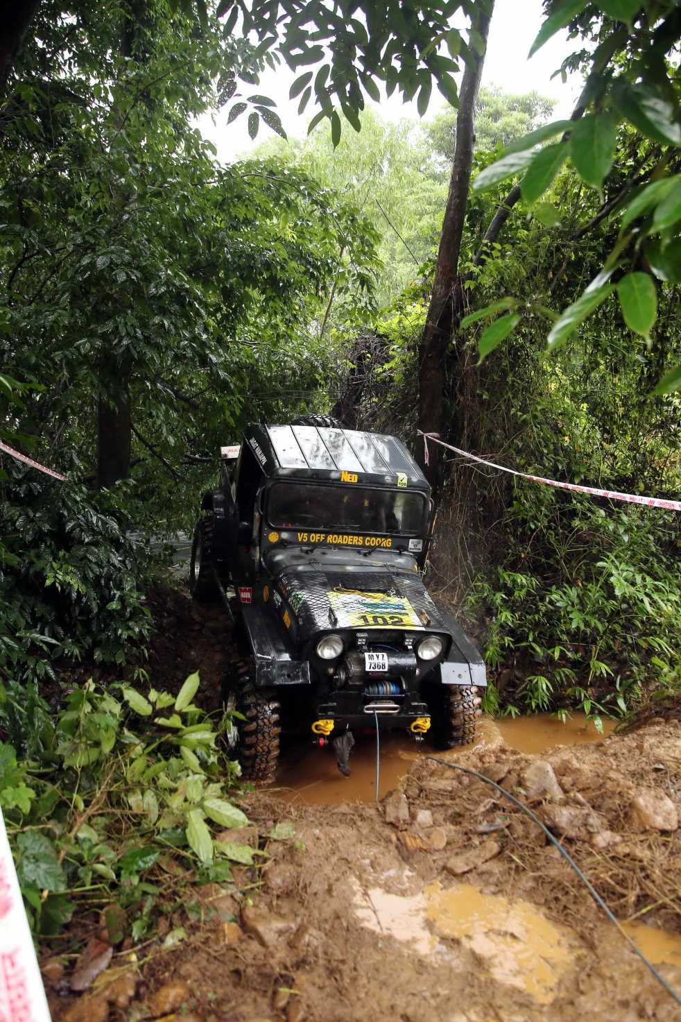 A glimpse of the action at Special Stages 1-5 on Day 1 of ISUZU RFC India 2018 (Image 4)