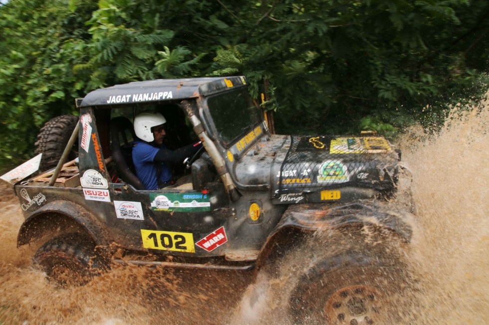 A glimpse of the action at Special Stages 10-17 on Day 3 of ISUZU RFC India 2018 (Image 1)