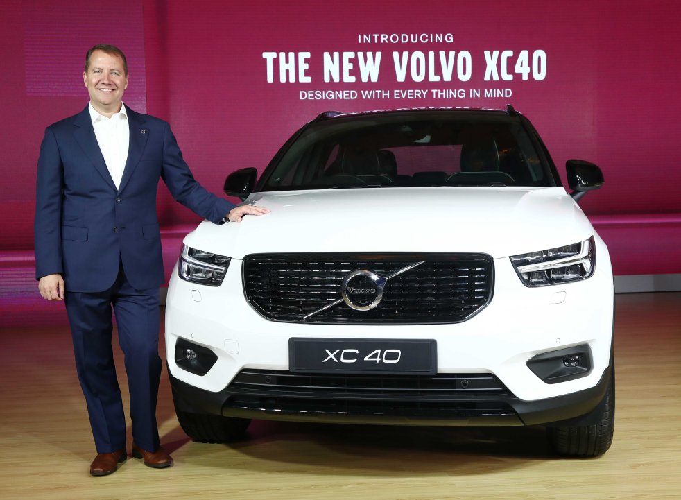 Mr Charles Frump- Managing Director Volvo Car India