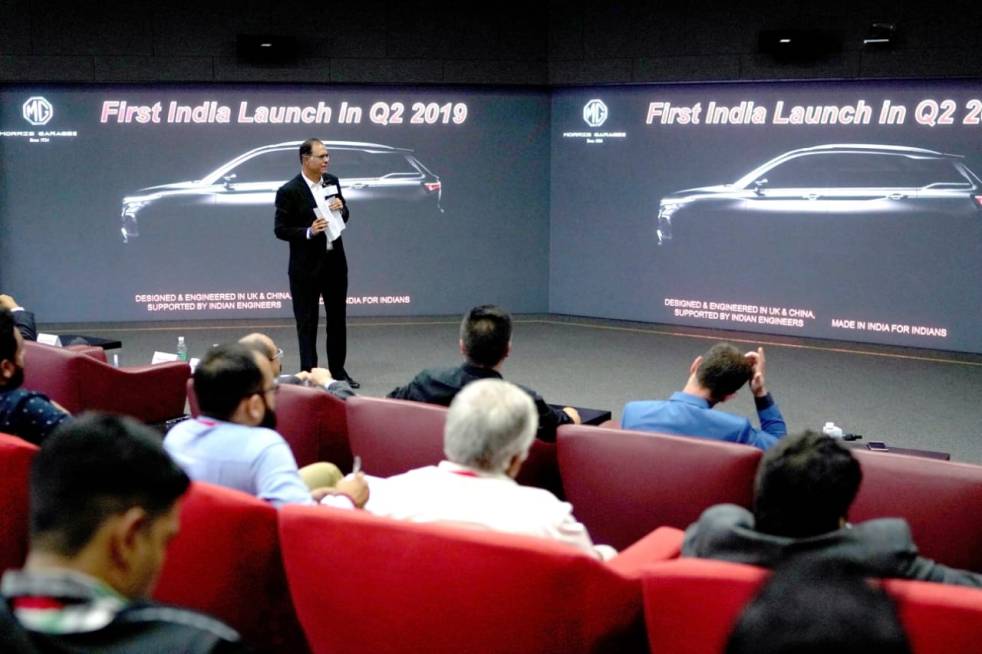 MG Motor India - First Product of India Teaser 2018-10-15