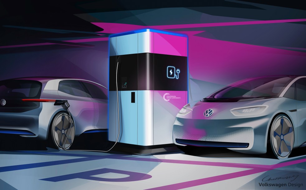 Power bank for electric cars – the mobile quick charging stati