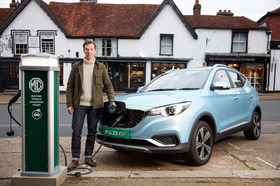 Benedict Cumberbatch to endorse MG Motor India's upcoming electric car the MG ZS EV