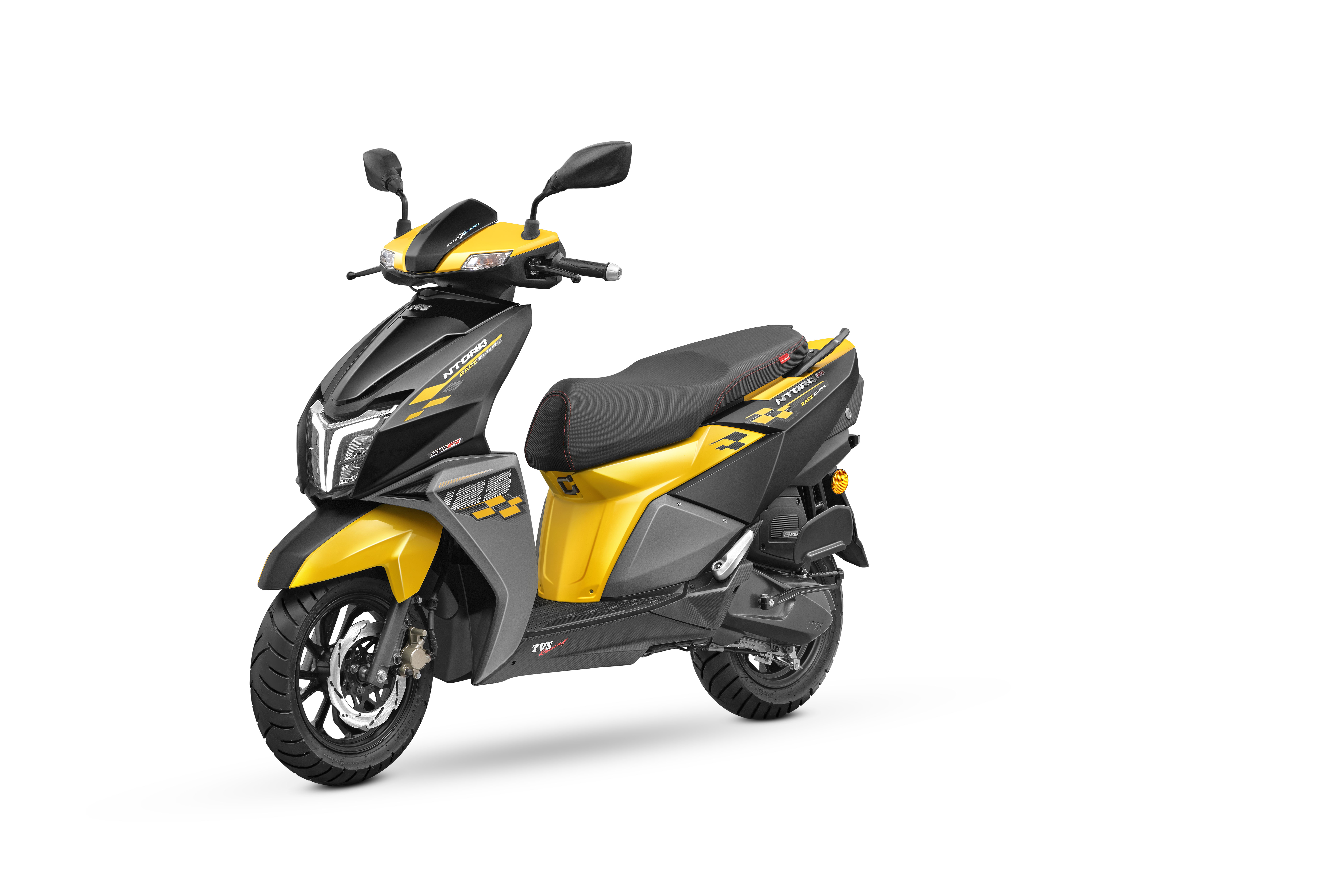 TVS NTORQ 125 Race Edition Yellow & Black (2)